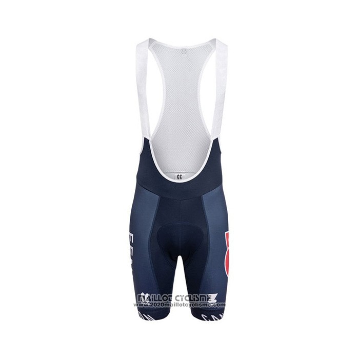 2022 Maillot Cyclisme Alpecin Fenix Profond Bleu Manches Courtes et Cuissard